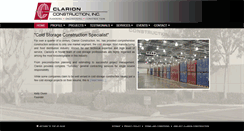 Desktop Screenshot of clarionconst.com